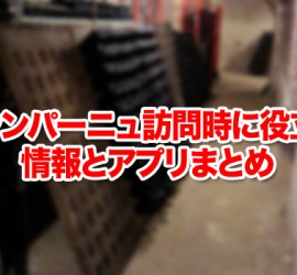 シャンパーニュ訪問時に役立つ情報とアプリまとめ